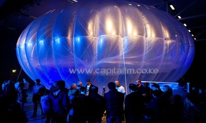 Google plans to beam the Internet from giant balloons sent to the stratosphere/AFP