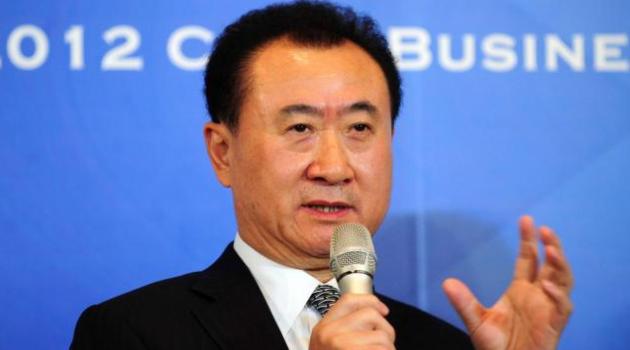 The richest person in mainland China, property magnate Wang Jianlin/AFP