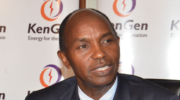 KenGen MD and CEO Albert Mugo, said the additional capacity was in line with the government's efforts to make power accessible and affordable/FILE