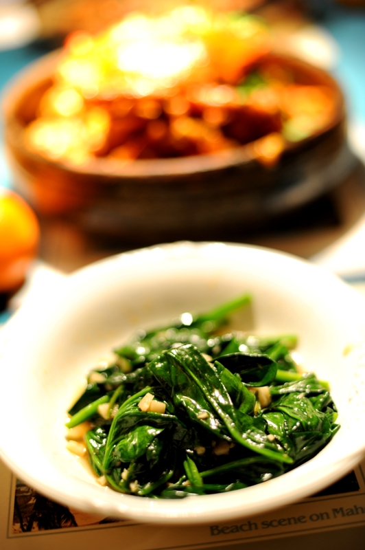 Garlic Spinach photographed by Susan Wong (Kenya, 2011)