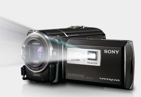 August Projectors on August 24 2011 Sony S New Line Of Camcorders With Built In Projectors