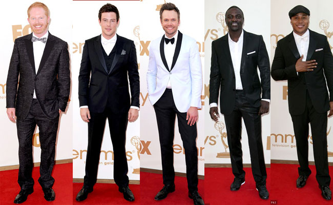 The men looking all dapper: Jes...