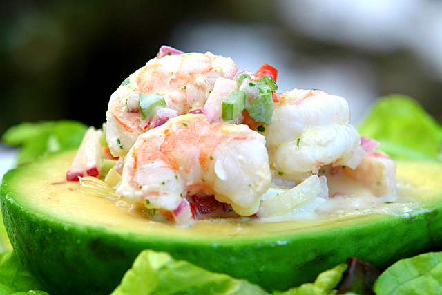 Shrimp Stuffed Avocado