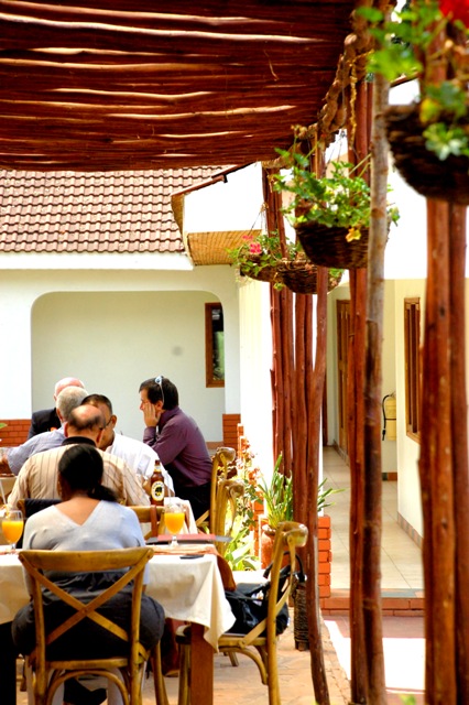 corner affair bistro nairobi patio photographed by Susan Wong 