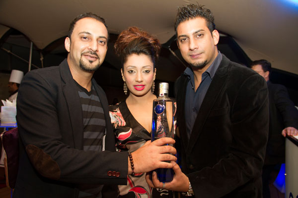 Hussan Jiwani, (Right) Ashi Renci, and Nahid Jiwani