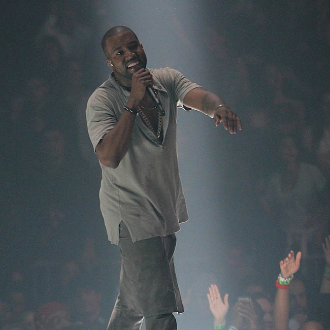 Kanye West performs for opening night of The Yeezus Tour at Barclay Center in Brooklyn