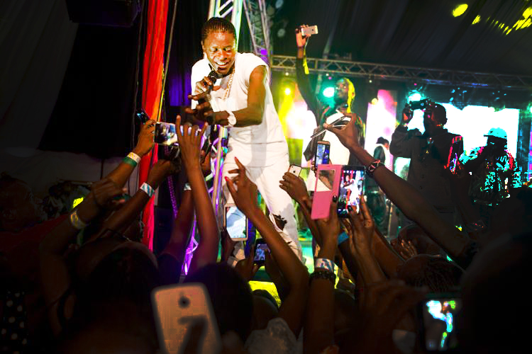 Jose Chameleone performs at 10th Edition of Koroga Festival, Nairobi, Kenya, January 3, 2016. (Paul Munene/QUAINT Photography)