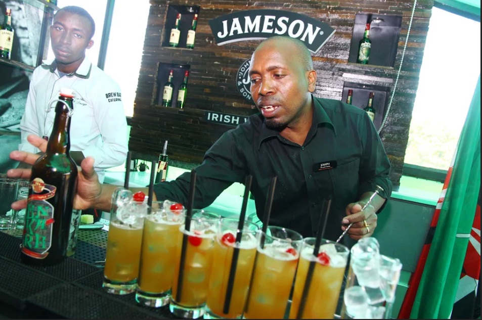 jameson barrels bartender kenya