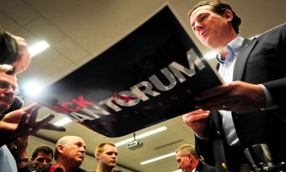 Santorum reignites White House bid