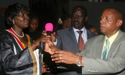 Carry your OWN crosses, Raila tells ICC suspects