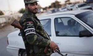 LIBYA-VOTE-SOLDIER
