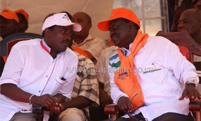 The Coalition for Reforms and Democracy (CORD) presidential candidate Raila Odinga  was on Monday campaigning   in Nairobi  to consolidate his support/FILE