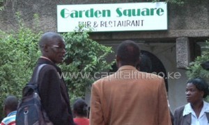 Garden Square restaurant, along City Hall Way, is popular for evening funeral arrangement meetings. Photo/ FELIX MAGARA