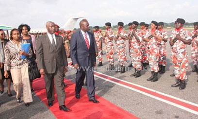 Speaking as he represented President Uhuru Kenyatta on a tour of four African nations, the deputy president said the political instability in Somalia has led to the proliferation of small arms and increased terrorist attacks from the Al Shabaab within Kenya's borders/DPPS