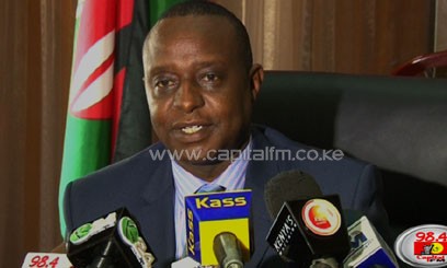 Treasury Secretary Henry Rotich to deliver the Budget Statement on Thursday. Photo/ FILE