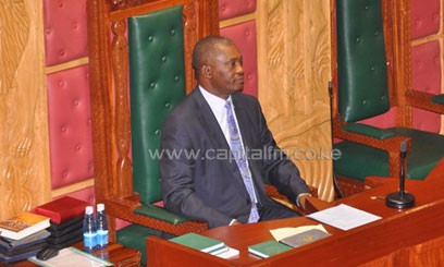 Speaker of the National Assembly Justin Muturi. Photo/ FILE