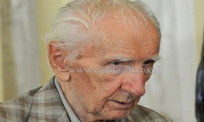 98 year old top Nazi war crimes suspect/AFP