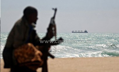 A pirate at sea/FILE