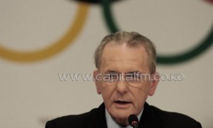 Jacques Rogge, outgoing International Olympic Committee boss, at a press conference in Buenos Aires on September 4, 2013/AFP