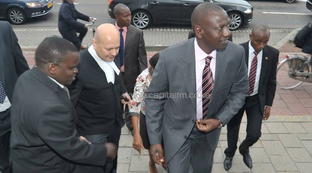 Ruto and Sang have denied Crimes Against Humanity leveled against them by ICC Prosecutor Fatou Bensouda. CFM.