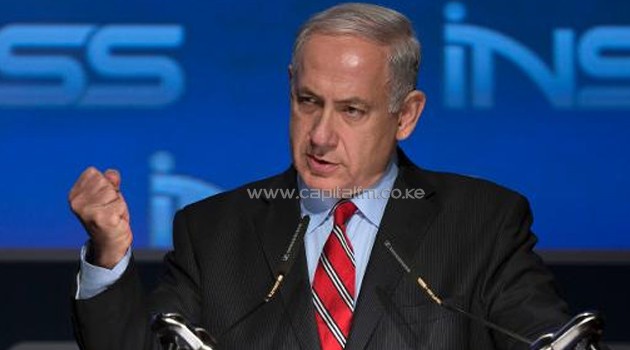 Israeli Prime Minister Benjamin Netanyahu on January 28, 2014 in Tel-Aviv/AFP