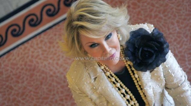 This October 5, 2009 photo shows US actress Joan Rivers during a photocall during the 25th edition of the MIPCOM, in Cannes, southern France/AFP
