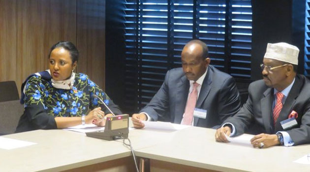 House Majority Leader Aden Duale presented Kenya's overall agenda to the Assembly of States Parties (ASP) President Sidika Kaba, while emphasising the need to have the issue discussed/CFM