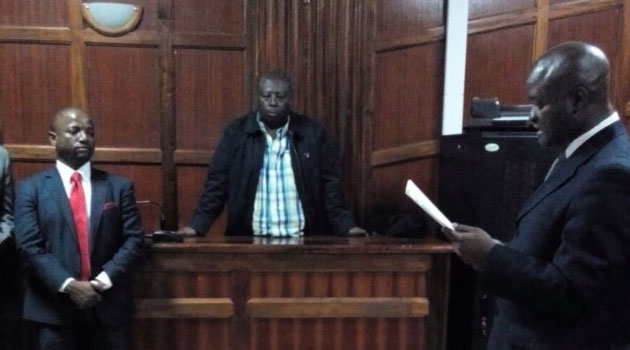 Wainaina has denied charges of corruptly giving a benefit to Sonko of Sh1 million to press him to drop pursuit of a suit relating to a controversial plot in Loresho