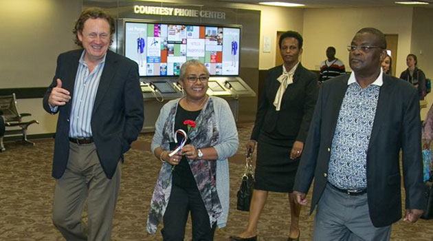Other activities lined up for the First Lady include meeting with key partners and supporters of the Beyond Zero Campaign and addressing a group of students from the Thunderbird Global School of Management and citizens of Arizona State/PSCU