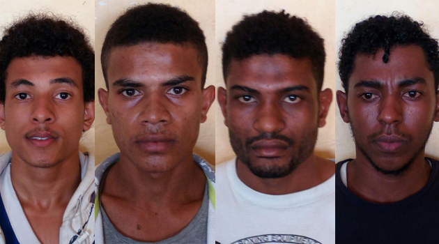 The four were arraigned in court Monday morning before their confinement was extended to enable a probe on their intentions/CFM