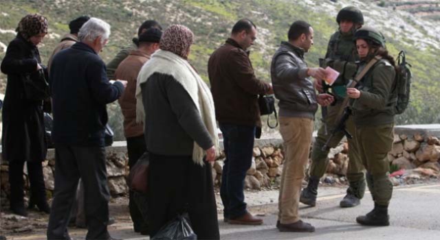 The Israeli government regularly closes off access to Israel for Palestinians during major Jewish religious festivals/AFP