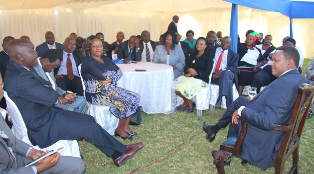 Mutua invited the public, all elected leaders and aspirants to turn out in large numbers and give the President and his entourage a rousing welcome/FILE