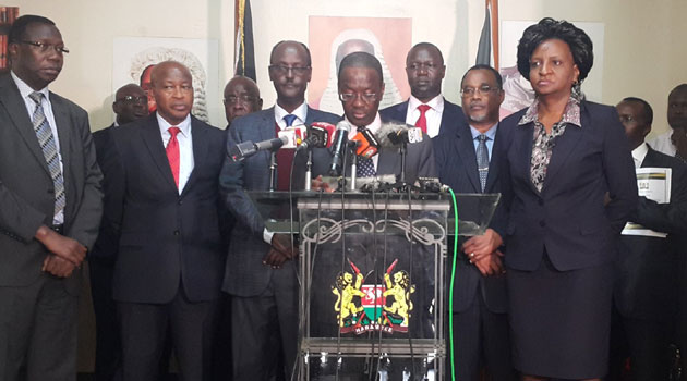 Dr Mutunga recalled the challenges the Judiciary faced in its quest to transform a system that had lacked confidence and enjoyed widespread mistrust for many decades before his entry as the CJ on June 22, 2011/CFM NEWS