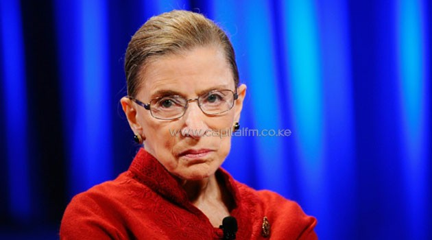 Justice Ruth Bader Ginsburg, pictured in 2010, said her comments on Donald Trump's candidacy were "ill-advised"/AFP