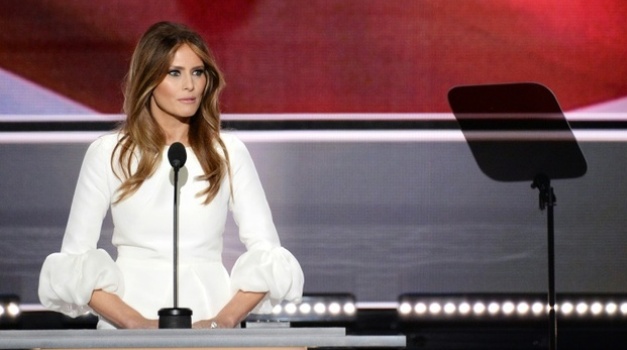 Melania Trump used the occasion to take some of the rough edges off her combative husband, who has roiled the campaign trail with inflammatory attacks on Muslims, Mexicans and his many political rivals/AFP