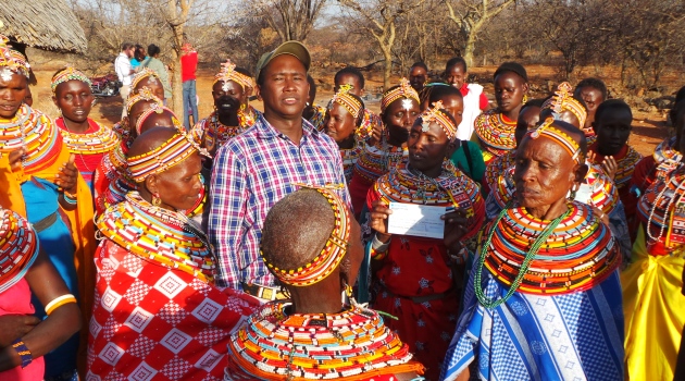 Tom Lalampaa, Chief Programmes Officer of the Northern Rangelands Trust