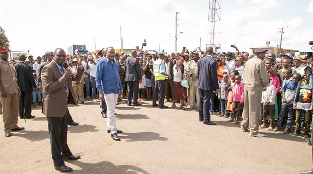 Speaking at Chaka in Kieni, President Kenyatta said the nominations will be free and fair and the choice of the people will carry the day/PSCU