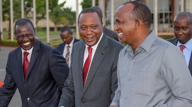 Image result for Tuju with Ruto and Duale