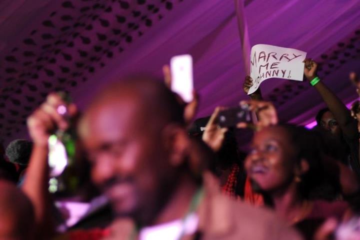 Johnny Gill: Ecstatic fans