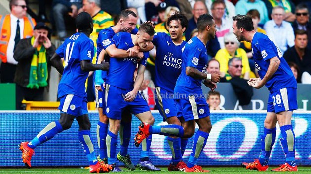 The Foxes are now five points clear at the summit with four games left ahead of their match against Swansea on Sunday/PHOTO- ESPN