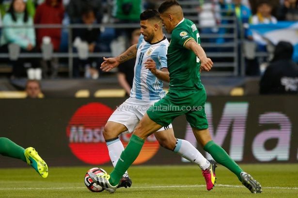 Sergio Aguero has been on the fringes of the Argentina team during Copa America.PHOTO/courtesy.