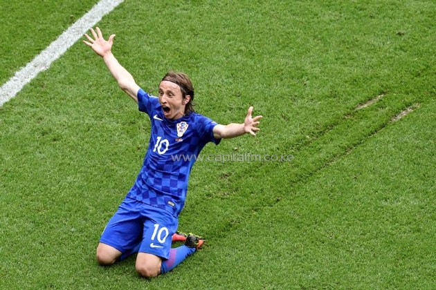 Midfielder Luka Modric scored the only goal for Croatia in their Euro 2016 opening win against Turkey (AFP Photo/Philippe Lopez)