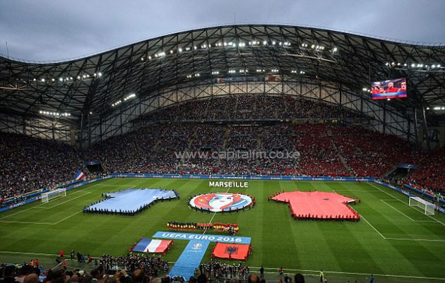The surface in Marseille has drawn the greatest criticism. France coach Didier Deschamps called it a disaster-PHOTO/DAILYMAIL