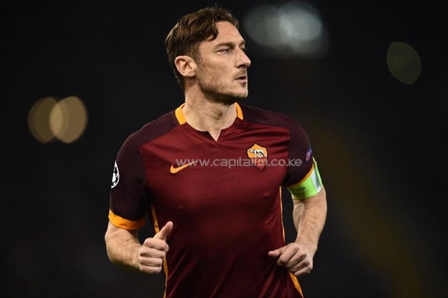 Roma's Francesco Totti has signed a new one-year contract to play a 25th season with the Serie A side (AFP Photo/Filippo Monteforte)