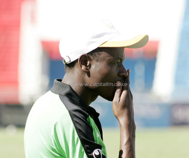 Harambee Stars coach Stanley Okumbi.PHOTO/Raymond Makhaya.
