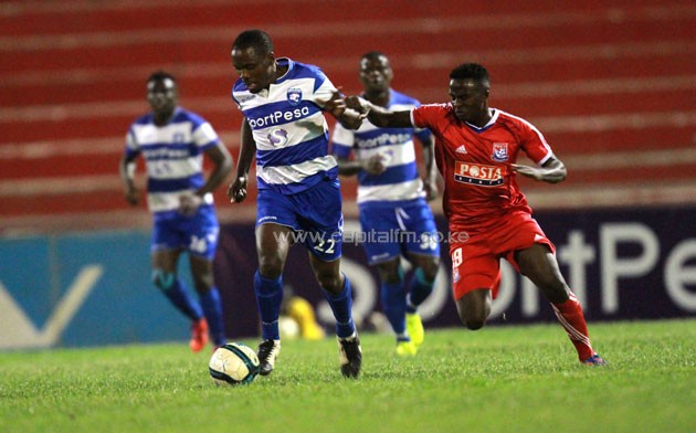 AFC Leopards rallied from behind to equalise 1-1 against Posta Rangers.PHOTO/Timothy Olobulu