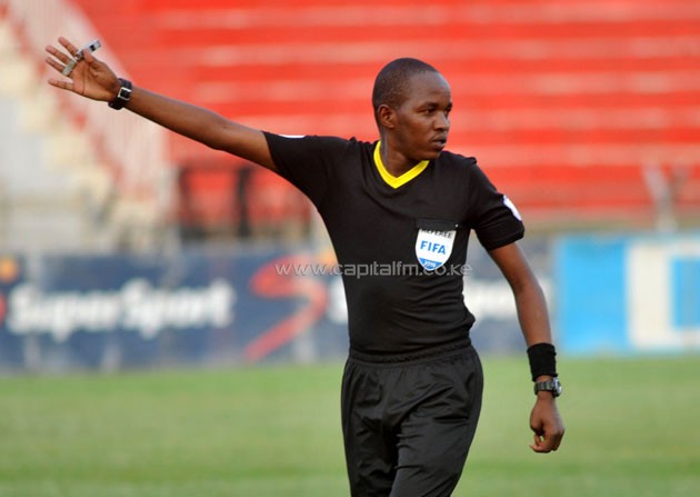 FIFA referee Israel Mpaima is one of the five match officials suspended for 90 days by FKF. PHOTO/COURTESY