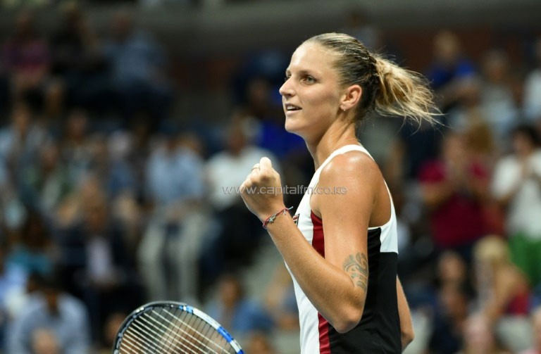 Karolina Pliskova of Czech Republic had never made it past the third round of a Grand Slam in 17 prior attempts © AFP / Timothy A. Clary