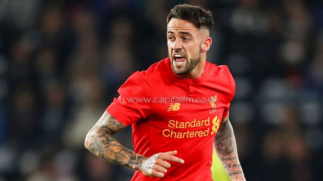 Danny Ings celebrates a goal in a past Liverpool match. He is ruled out for up to 10 months. PHOTO/SKY