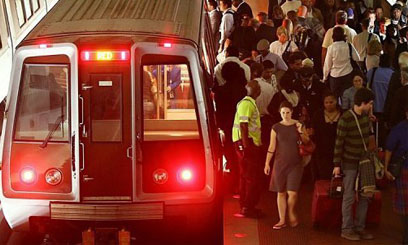 Modern train subway